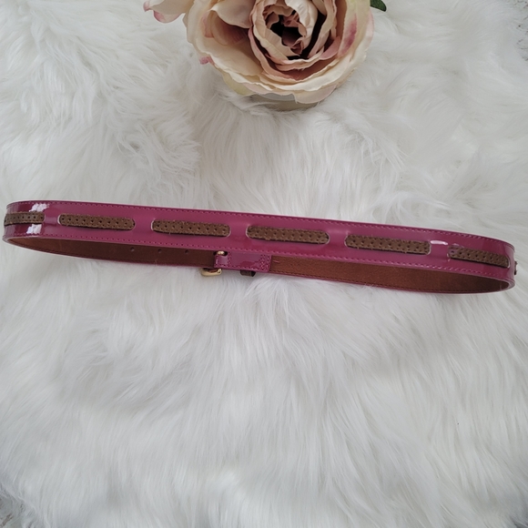 Cole Haan Small Fushia Belt - Picture 4 of 8
